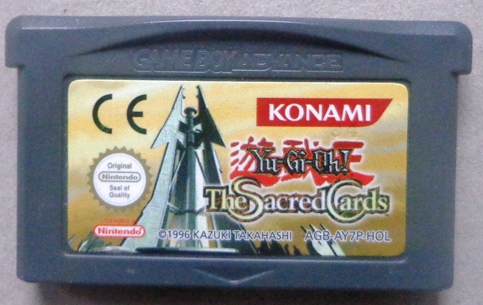 Yu-Gi-Oh The Sacred Cards voor de Gameboy Advance, Avontuur en Actie, Gebruikt, 1 speler, Ophalen of Verzenden