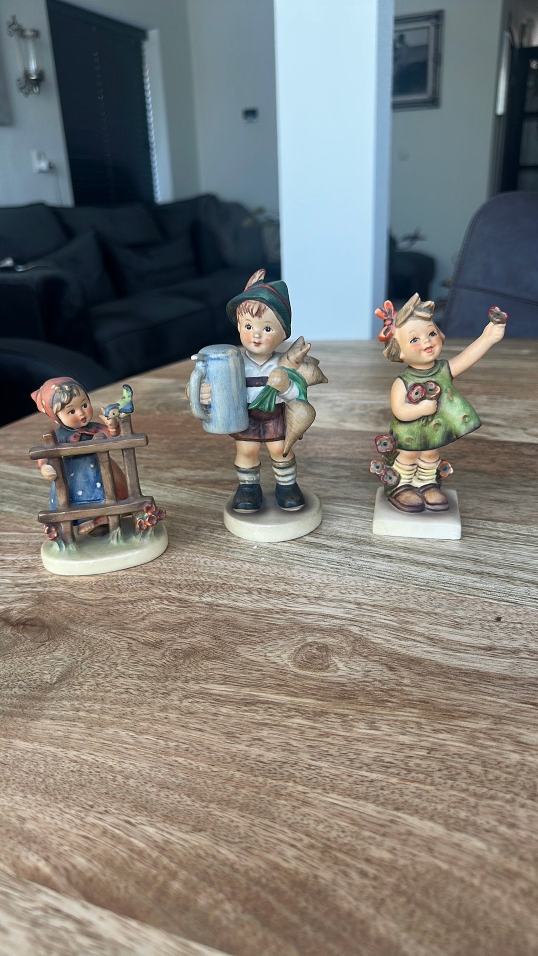 Prachtige kavel vroege Hummel beeldjes – TMK2 (jaren 50) &, Ophalen of Verzenden, Gebruikt