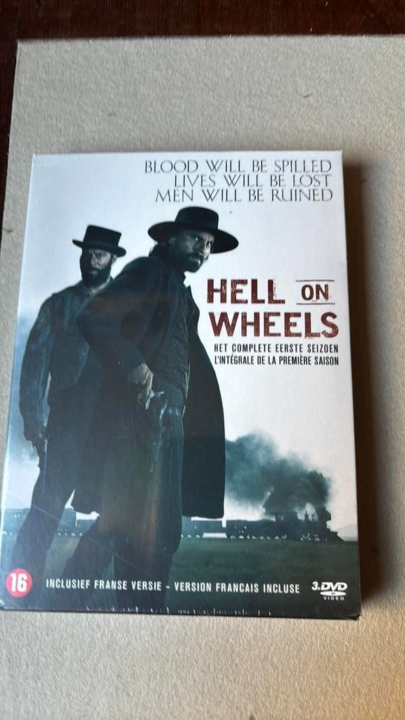 Hell on wheels- het 1ste seizoen, Vanaf 12 jaar, Ophalen of Verzenden, Zo goed als nieuw