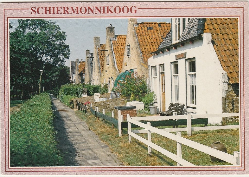SCHIERMONNIKOOG Langestreek, Verzenden, 1980 tot heden, Gelopen, Waddeneilanden