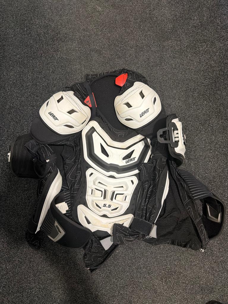 Leatt 5.5 Borst- en Rugbeschermer, Ophalen of Verzenden, Tweedehands, Heren, Motorcrosskleding