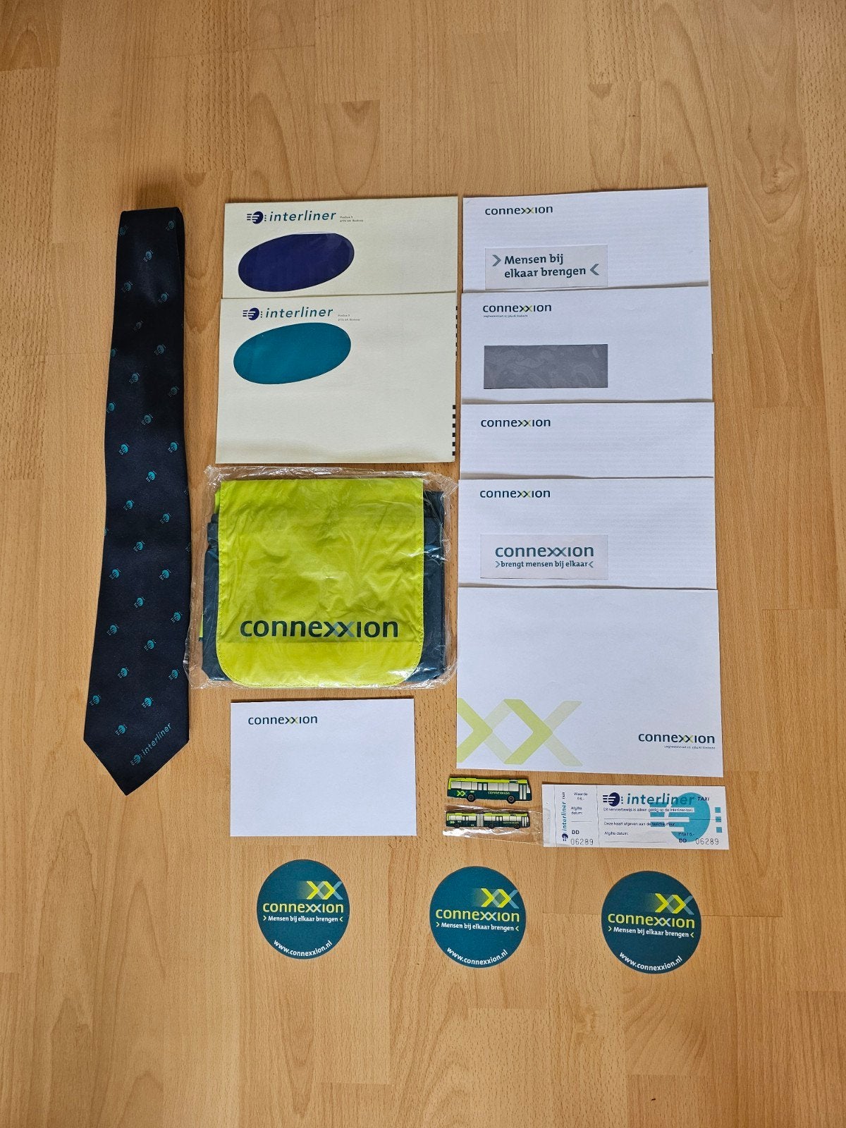 Items van bus Vervoermaatschappij Connexxion, Ophalen of Verzenden, Bus of Metro, Overige typen