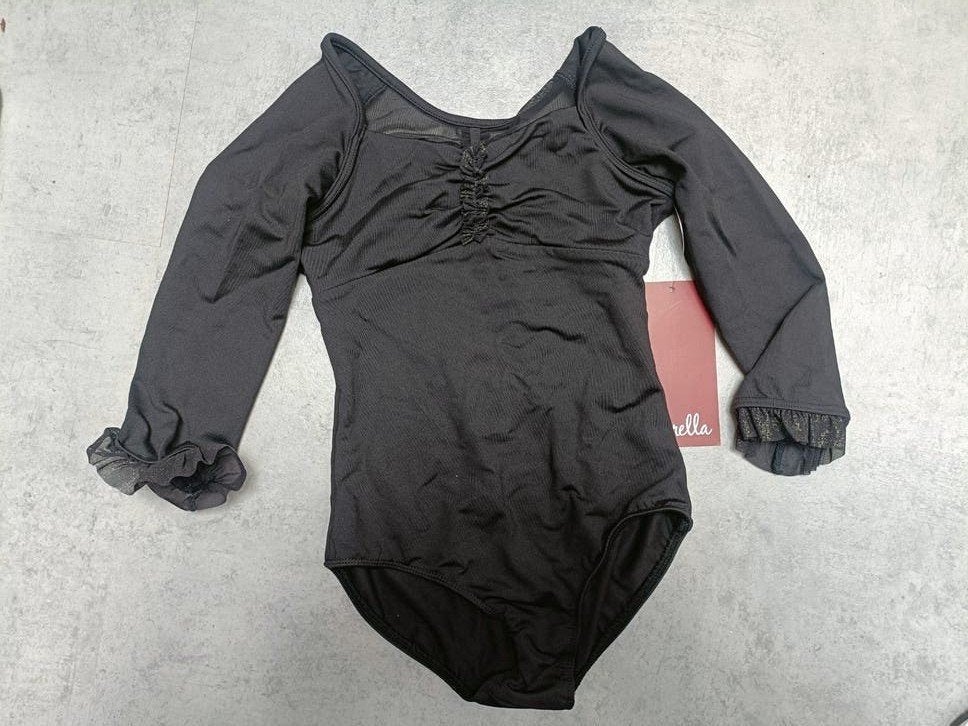 Mirella M117C Zwart Jazz Balletpak Maat 6X/7 en 12 Nieuw, Sport en Fitness, Ballet, Ophalen of Verzenden, Nieuw, Kleding