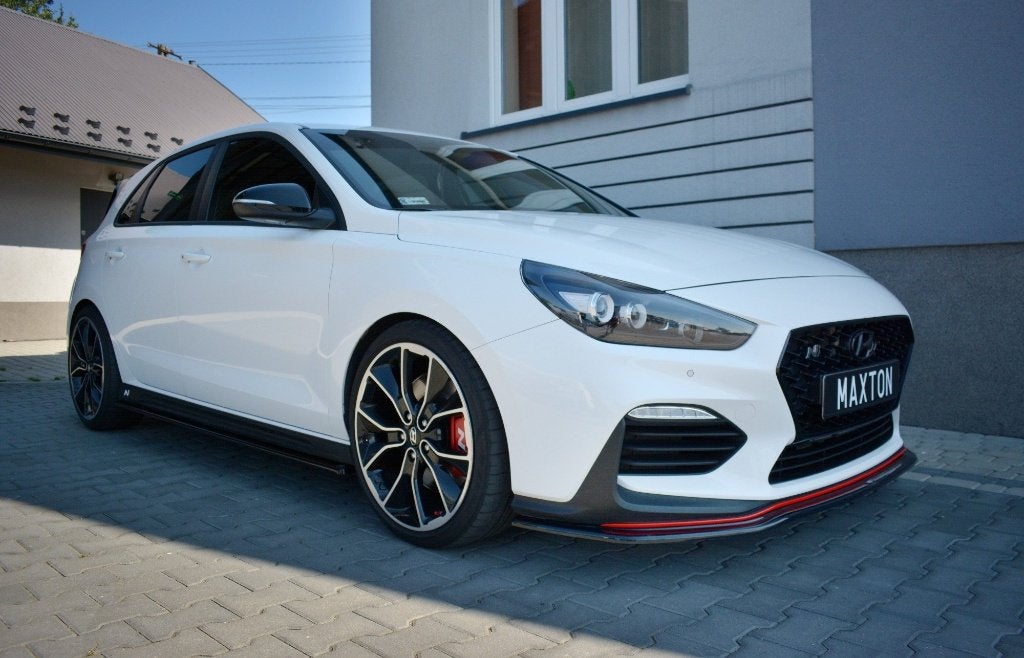 Voorlip sideskirt spoiler diffuser - Hyundai I30N 17-20