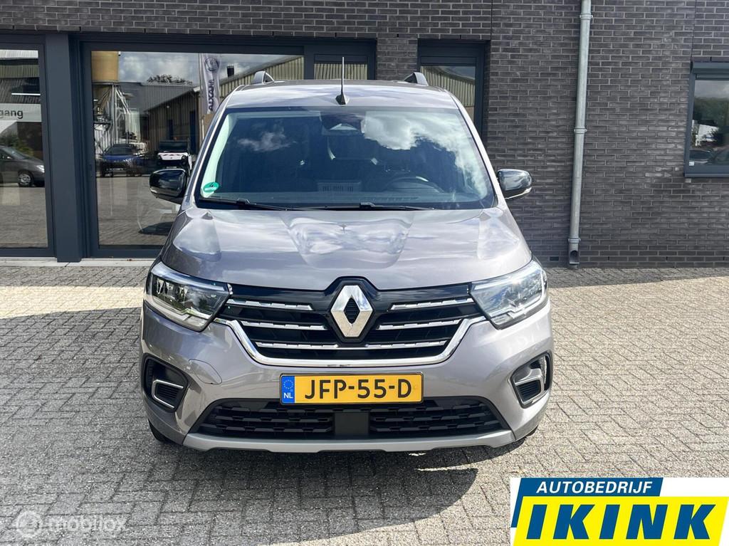 Renault Kangoo 1.3 TCe 130 Techno | Afneembare trekhaak, Auto's, Renault, Voorwielaandrijving, Gebruikt, Leder en Stof, 1333 cc