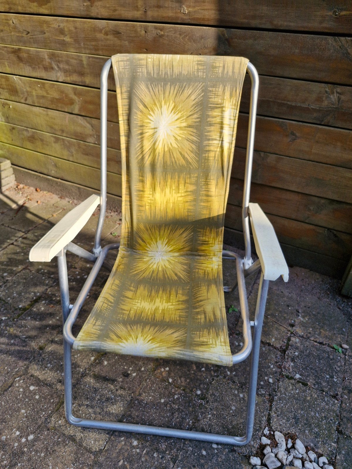 Retro vintage klapstoel - Jaren '70 design, Ophalen, Gebruikt