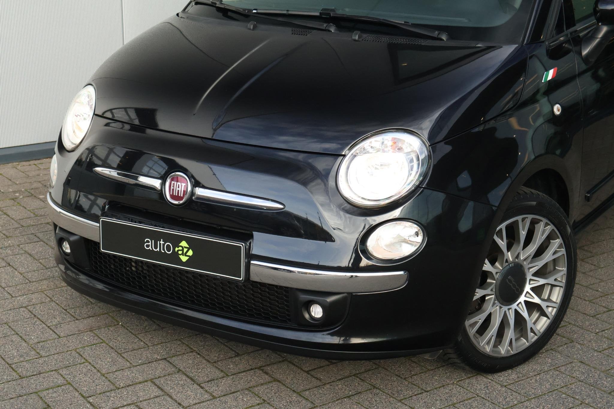 Fiat 500 C 0.9 TwinAir Rock Millionaire / Bluetooth, Auto's, Euro 5, Gebruikt, 31 €/maand, Cabriolet