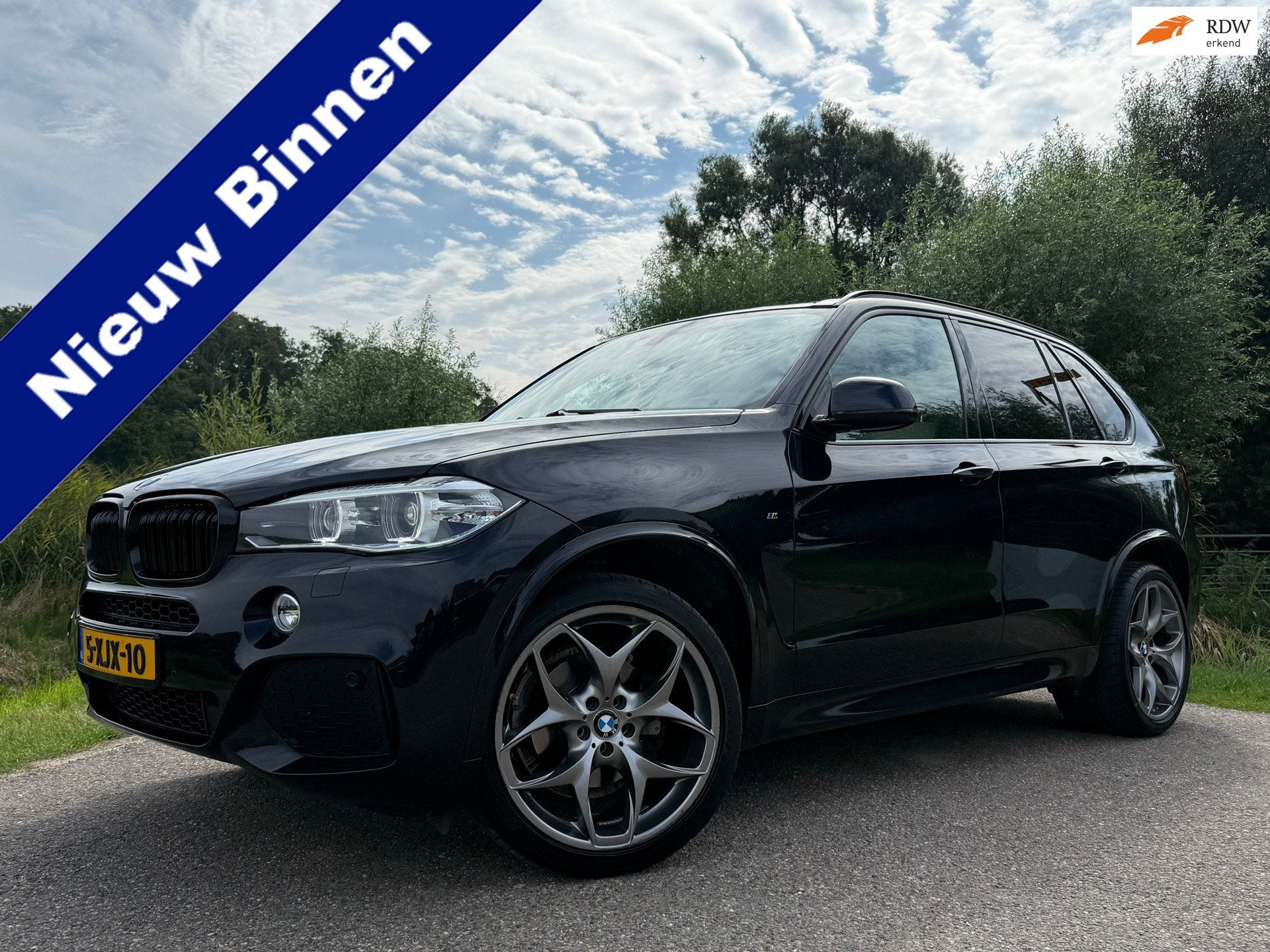 BMW X5 XDrive30d High Executive M-Sport Automaat / Leder / C, Auto's, Gebruikt, 2993 cc, 241 €/maand, 259 pk