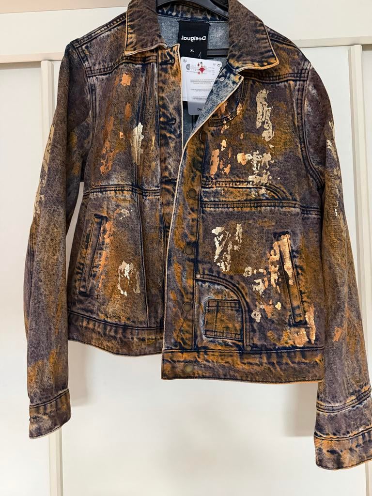 Desigual spijkerjas maat XL, Ophalen of Verzenden, Nieuw, Maat 46/48 (XL) of groter, Overige kleuren