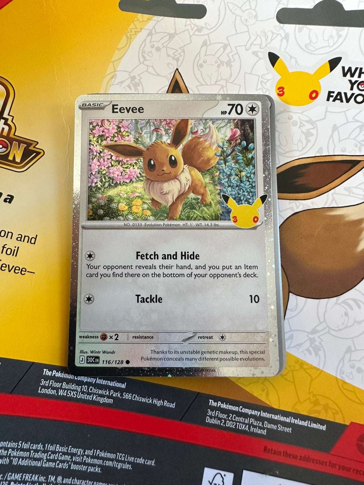 Eevee, Ophalen of Verzenden, Zo goed als nieuw