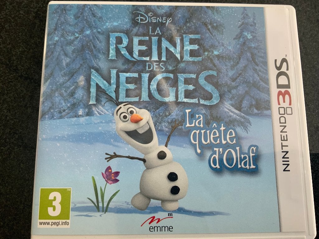 Nintendo 3DS Olafs Queste - Disney Frozen, Avontuur en Actie, 1 speler, Ophalen of Verzenden, Zo goed als nieuw