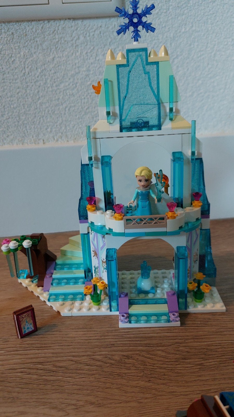 Elsa's fonkelende ijskasteel (41062), Gebruikt, Lego, Ophalen of Verzenden, Disney