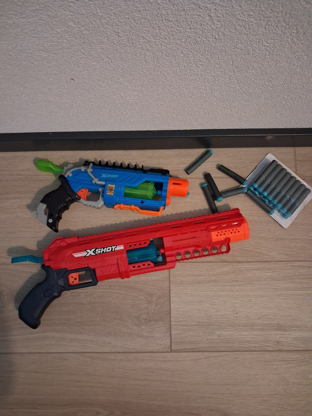 X-Shot Blasters Set met Darts, Ophalen of Verzenden, Zo goed als nieuw