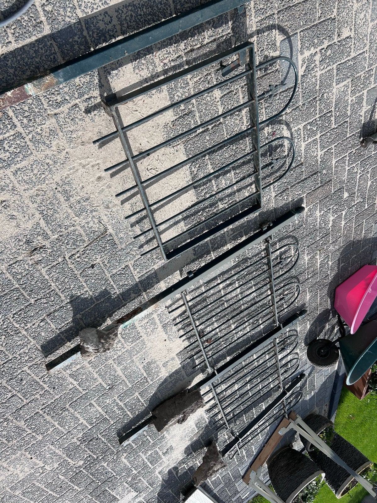 Gebruikt sierhekwerk met poort, Ophalen, Met poort, Gebruikt, Sierhekwerk