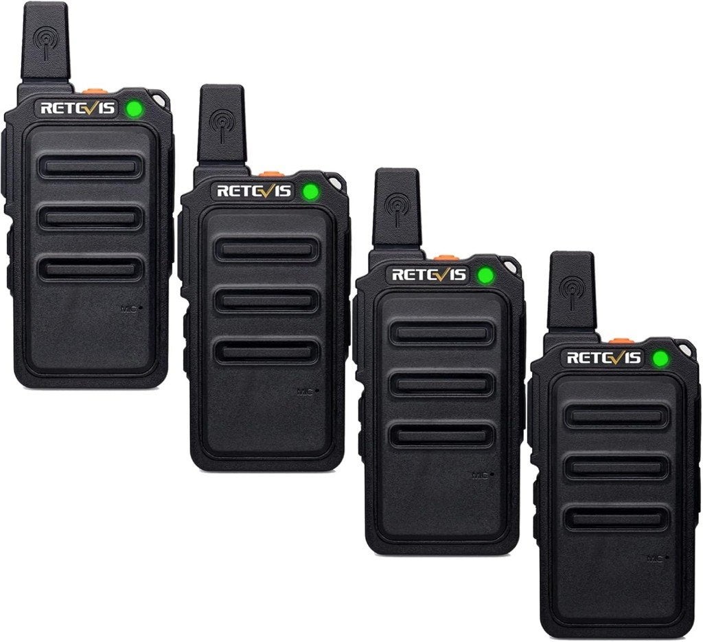 Retevis RT619 walkie talkie set van 2 NIEUW in doos, Met broekklem, Nieuw, Ophalen of Verzenden, Portofoon of Walkie-talkie