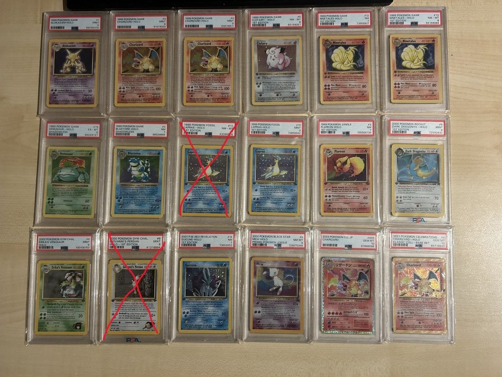 Diverse wotc psa slabs te koop, Ophalen of Verzenden, Zo goed als nieuw