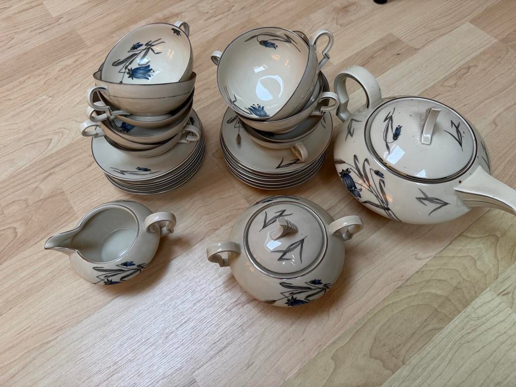 Oud Tsjechoslowaaks servies H&C Chodau - 11 kopjes en meer, Ophalen