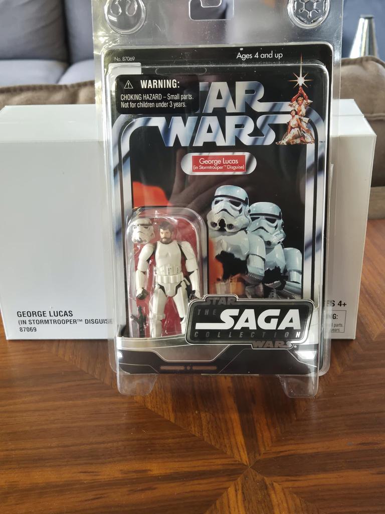 2006 Hasbro Star Wars The Saga collection George Lucas NIB, Verzamelen, Star Wars, Nieuw, Actiefiguurtje, Ophalen of Verzenden
