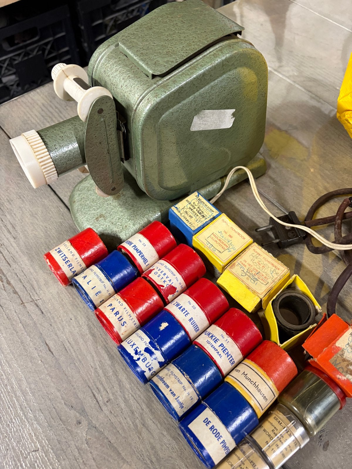 Werkende cifo filmprojector met diverse films, Ophalen of Verzenden, Gebruikt