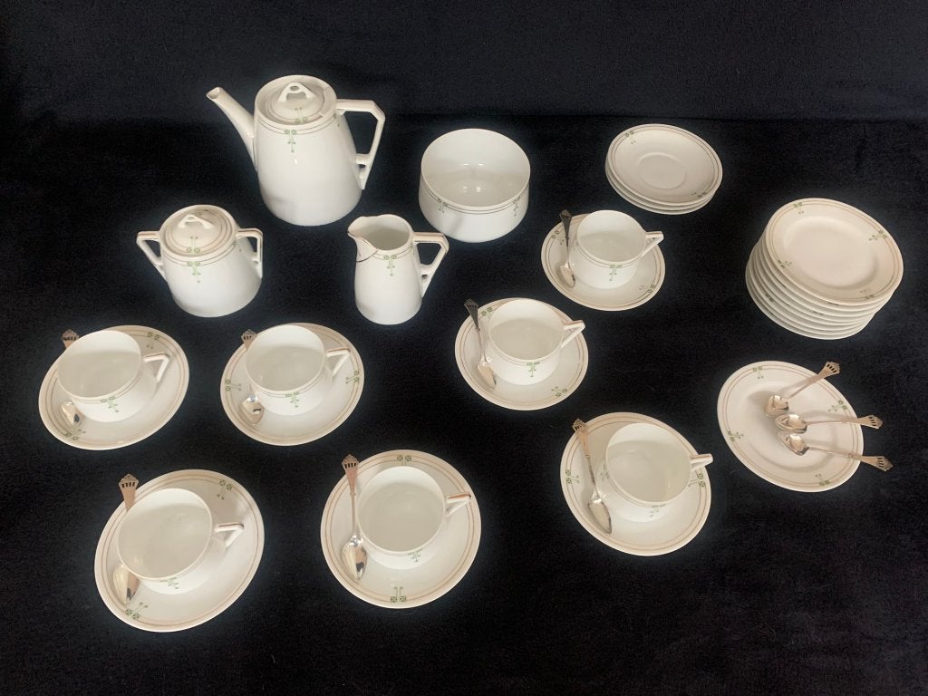 antiek servies, Ophalen