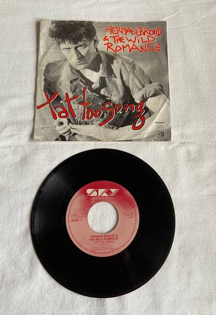 Herman brood & his wild romance - tattoo song, Ophalen of Verzenden, Gebruikt, Pop