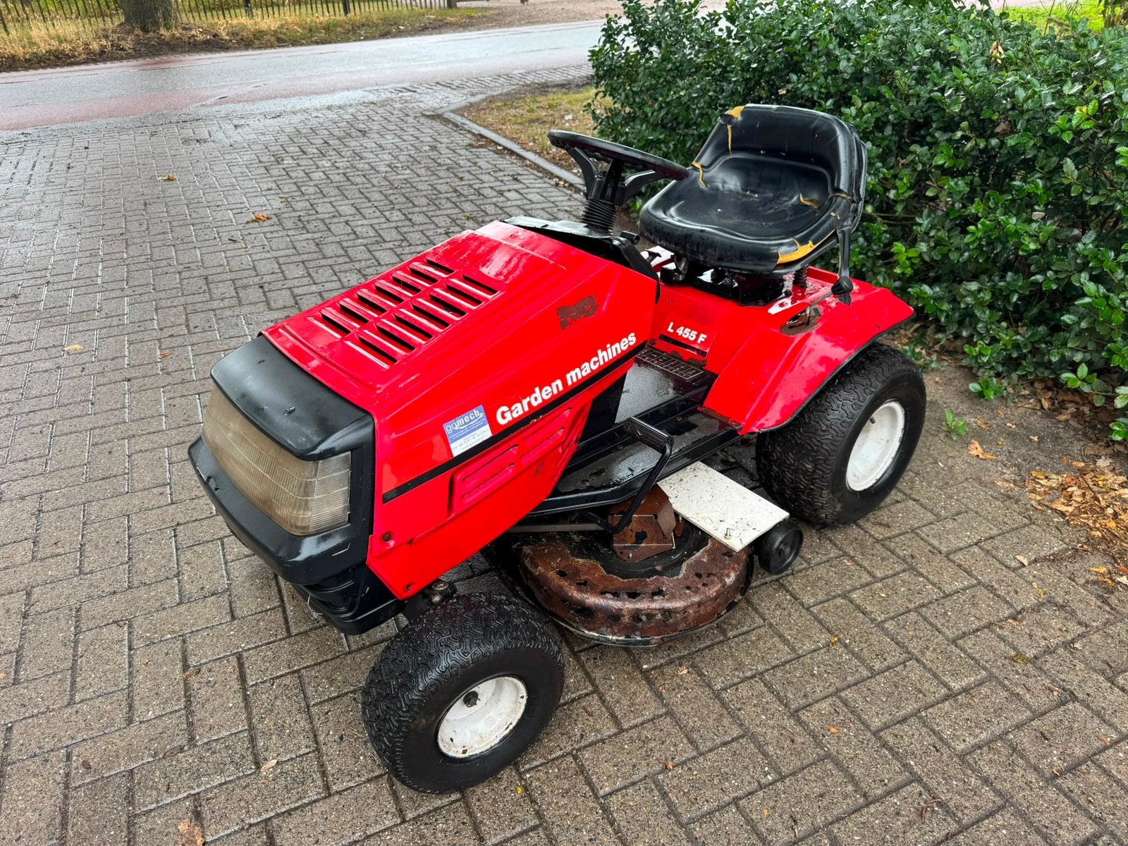 zitmaaier garden machines L455F, Ophalen, Gebruikt, Versnellingen, 90 tot 120 cm