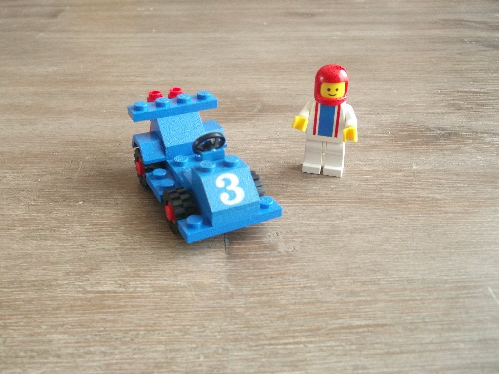 lego 6605 road racer (1984), Ophalen of Verzenden, Gebruikt, Complete set, Lego