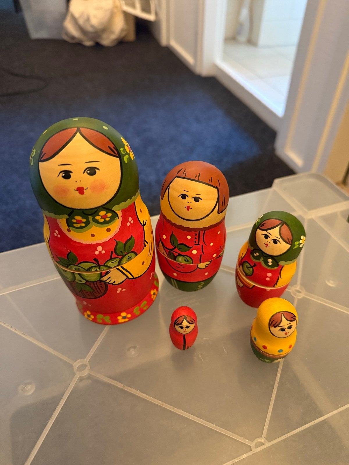 Nieuwe Matroesjka Poppen Set - Traditioneel Design, Verzenden, Nieuw, Pop