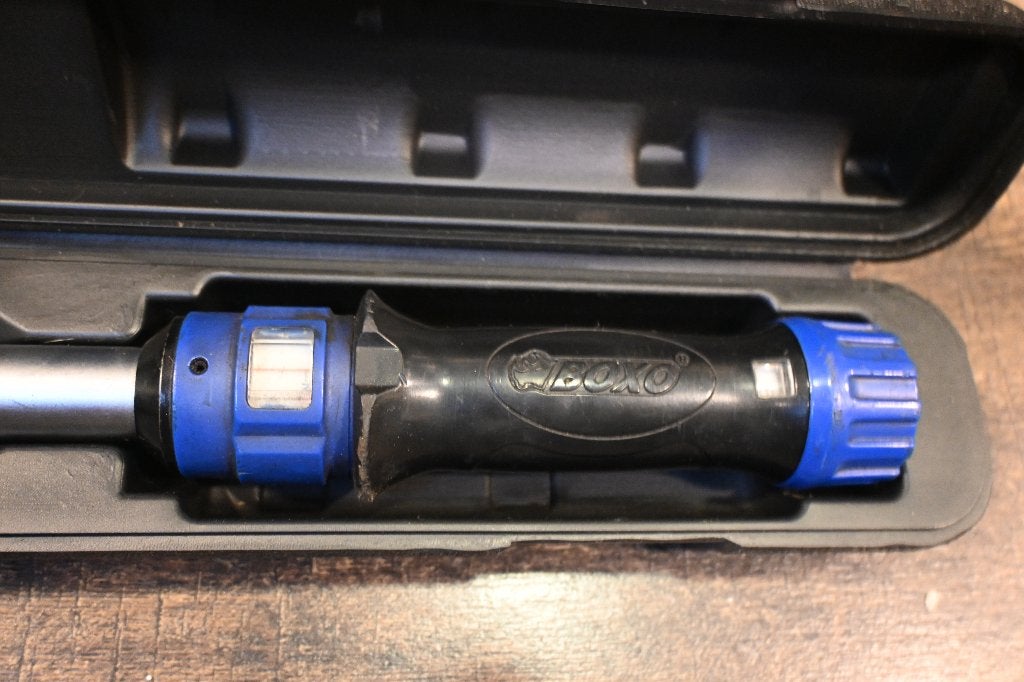 BOXO TWM2-200N 1/2" Geijkte Momentsleutel, BOXO, Gebruikt, Onbekend, Ophalen of Verzenden