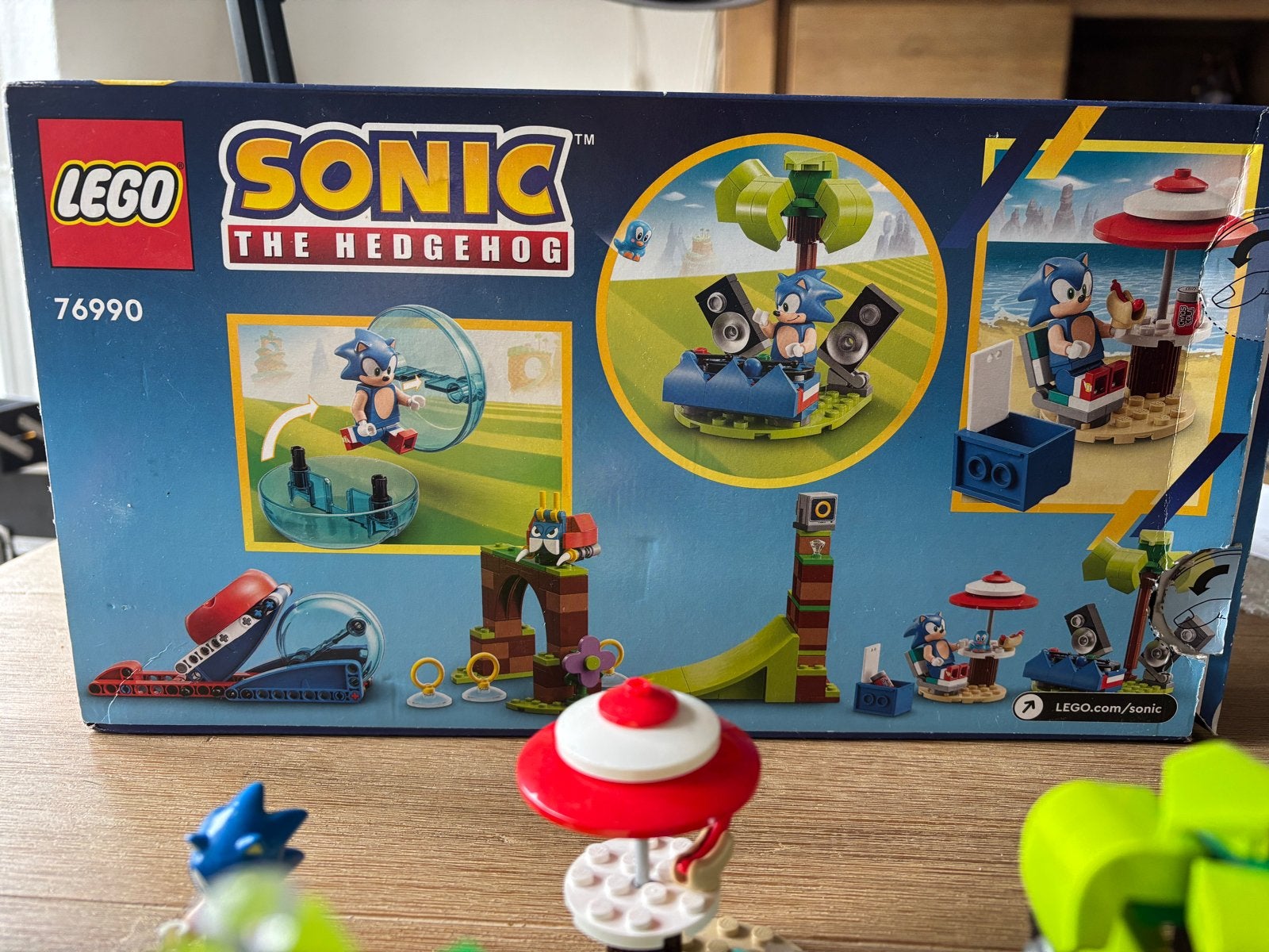 LEGO 76990 Sonic the Hedgehog Sonic's Speed Sphere Challenge, Ophalen of Verzenden, Zo goed als nieuw, Overige merken