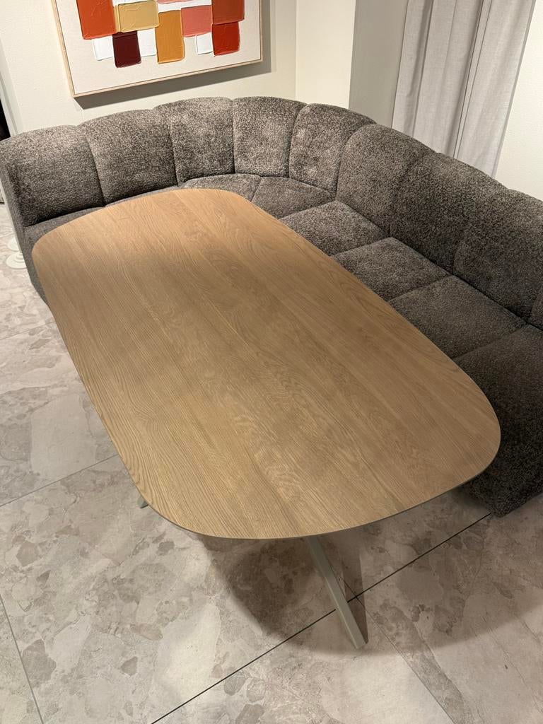 Complete set | Eetbank + eettafel | NIEUW!, Ophalen of Verzenden, Zo goed als nieuw, Rechthoekig, 125 cm of meer