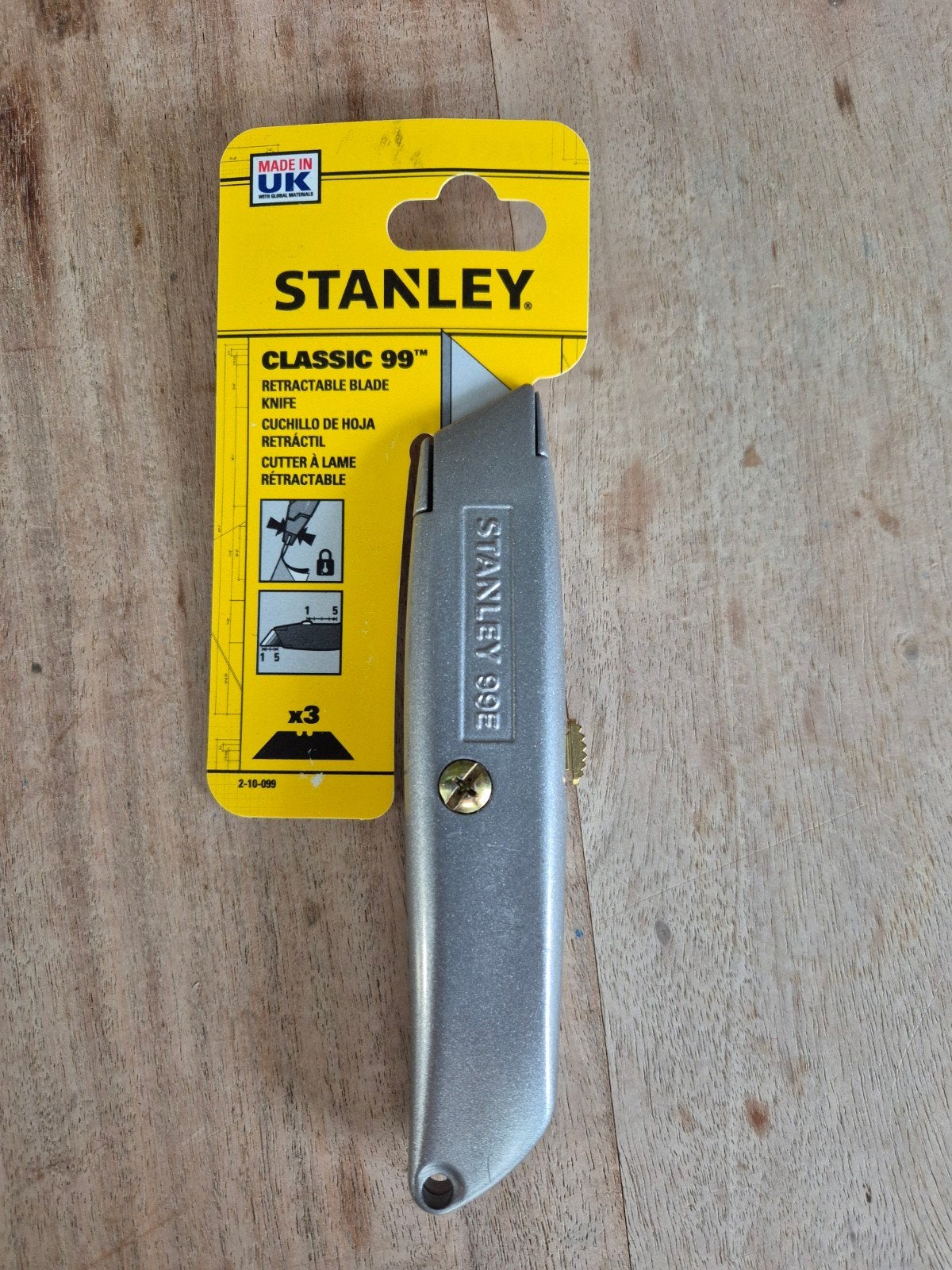 Stanley Classic 99 Intrekbaar Mes - Nieuw, Ophalen
