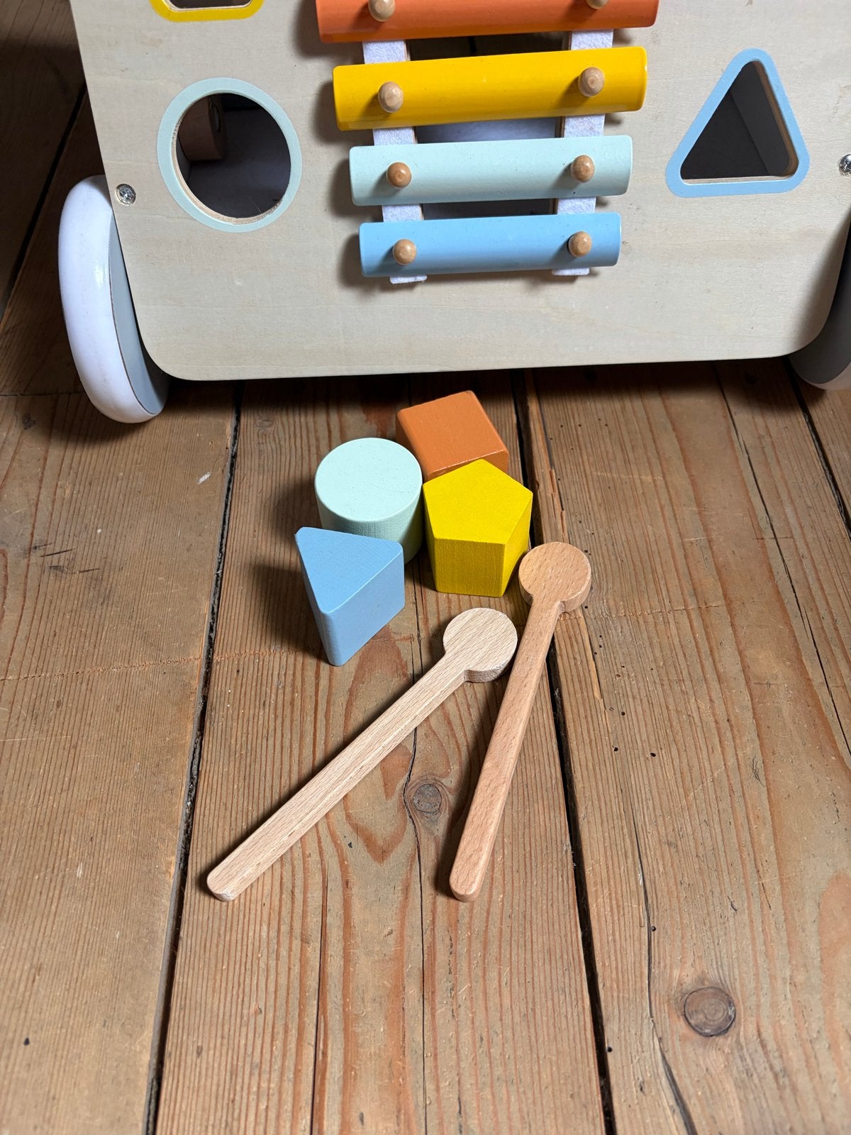 Janod Houten Baby Loopwagen, Ophalen, Gebruikt, Overige typen, Met wieltjes