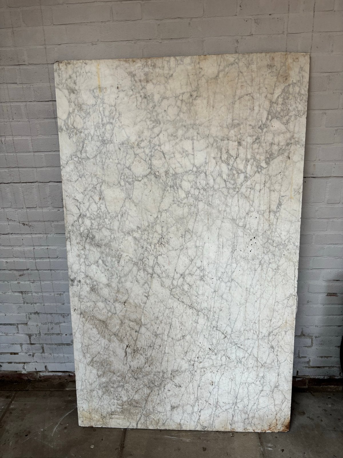 Grote marmeren plaat - 156x94x2 cm, ca. 100 kg, Ophalen, Gebruikt, Overige materialen, 20 tot 50 mm