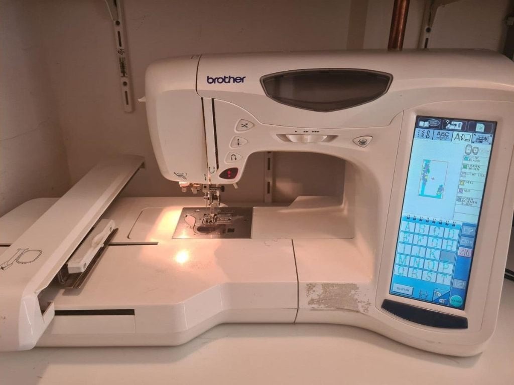Brother Super Galaxy 3000 Naai- en Borduurmachine, Hobby en Vrije tijd, Borduren en Borduurmachines, Ophalen, Nieuw, Borduurmachine