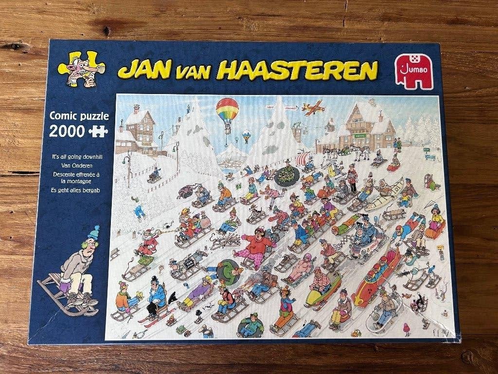 Jan van Haasteren puzzel, 2000 stukjes., Ophalen, Meer dan 1500 stukjes, Zo goed als nieuw, Legpuzzel