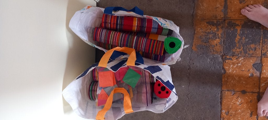 Triqo,  constructie speelgoed, Ophalen of Verzenden, Zo goed als nieuw, Bouwen