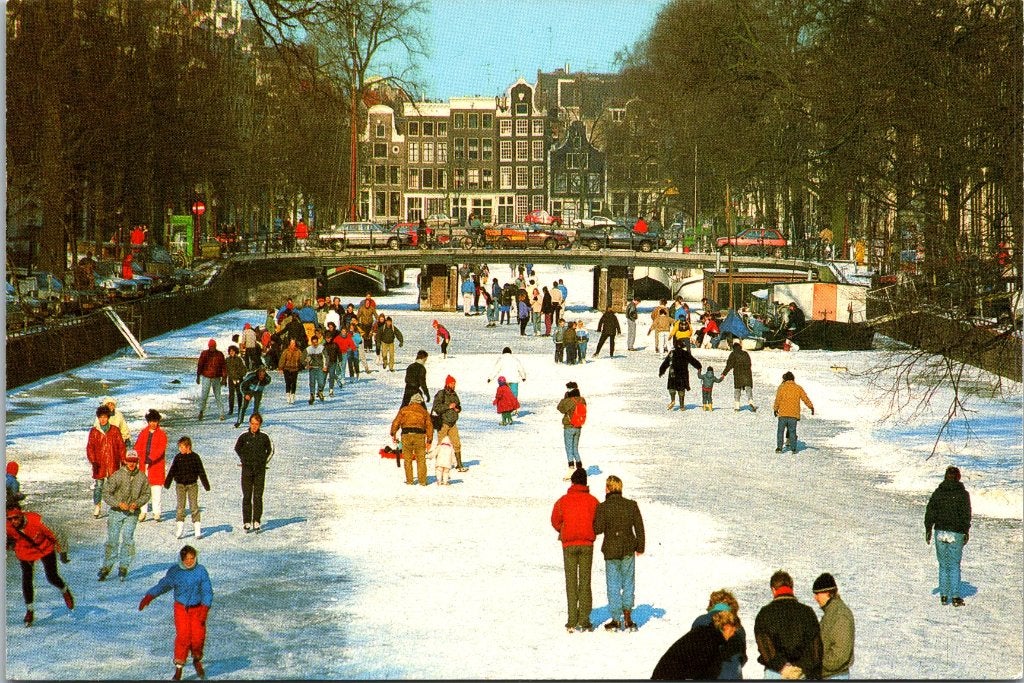 Keizersgracht - 12 oude ansichtkaarten, Ophalen of Verzenden, 1960 tot 1980, Ongelopen, Noord-Holland