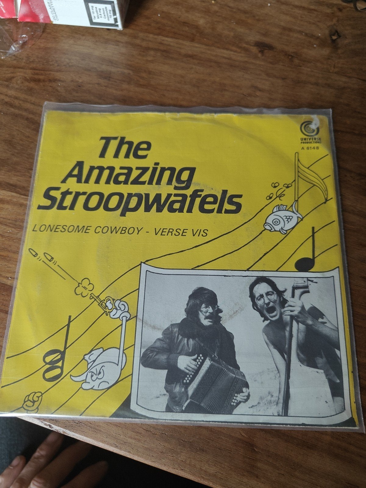 The Amazing Stroopwafels - Lonesome Cowboy / Verse Vis, Ophalen of Verzenden, Gebruikt