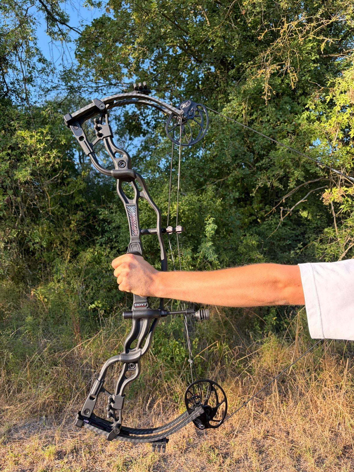 Hoyt Carbon Spyder 34 Compoundboog, Verzenden, Zo goed als nieuw, Compoundboog