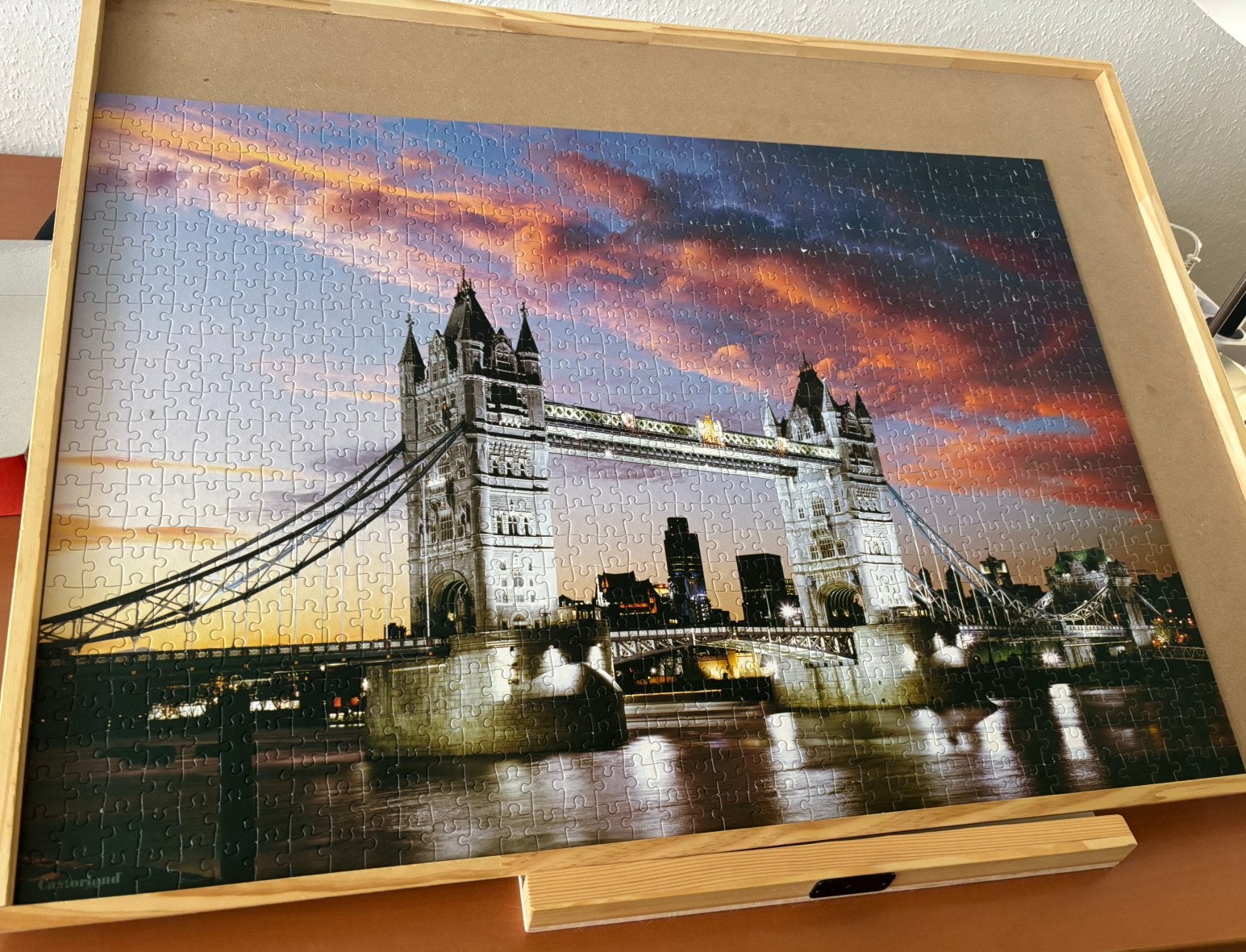Gratis puzzel compleet 1000 stukjes, Ophalen