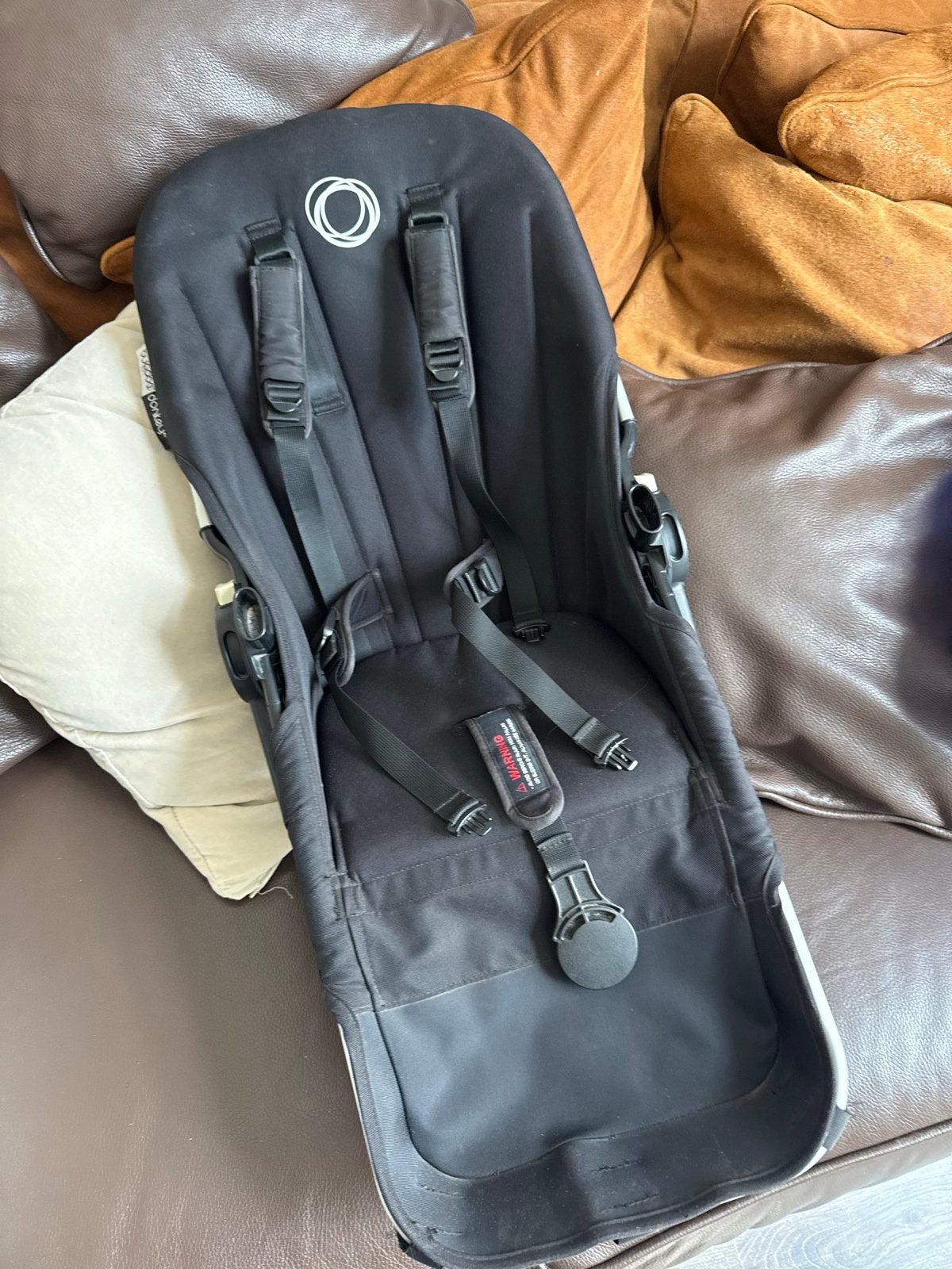 Bugaboo Donkey zitje - Zwart, Ophalen, Gebruikt, Combiwagen, Duowagen