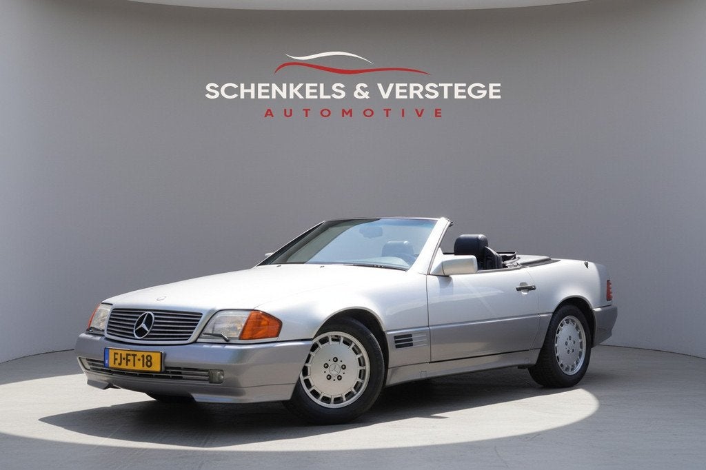 Mercedes-Benz SL-Klasse 300 SL / Org NL / Automaat / Hard to, Auto's, Oldtimers, Automaat, Zwart, 190 pk, Cabriolet