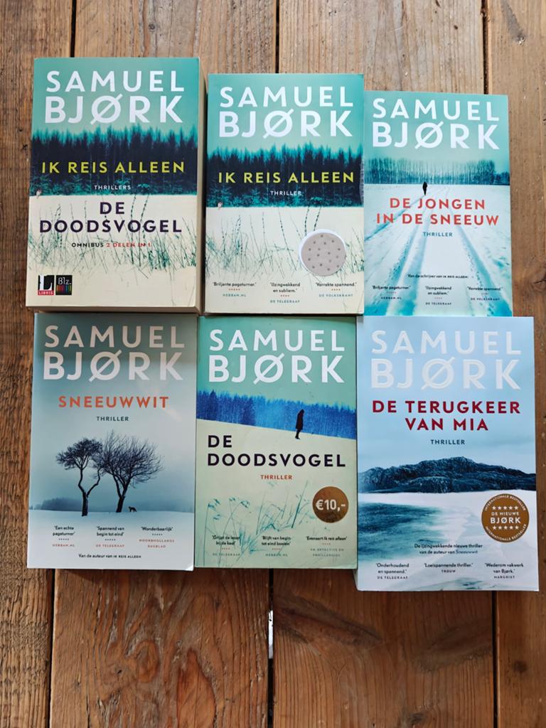 6 Boeken van Samuel Björk., Boeken, Ophalen of Verzenden, Zo goed als nieuw