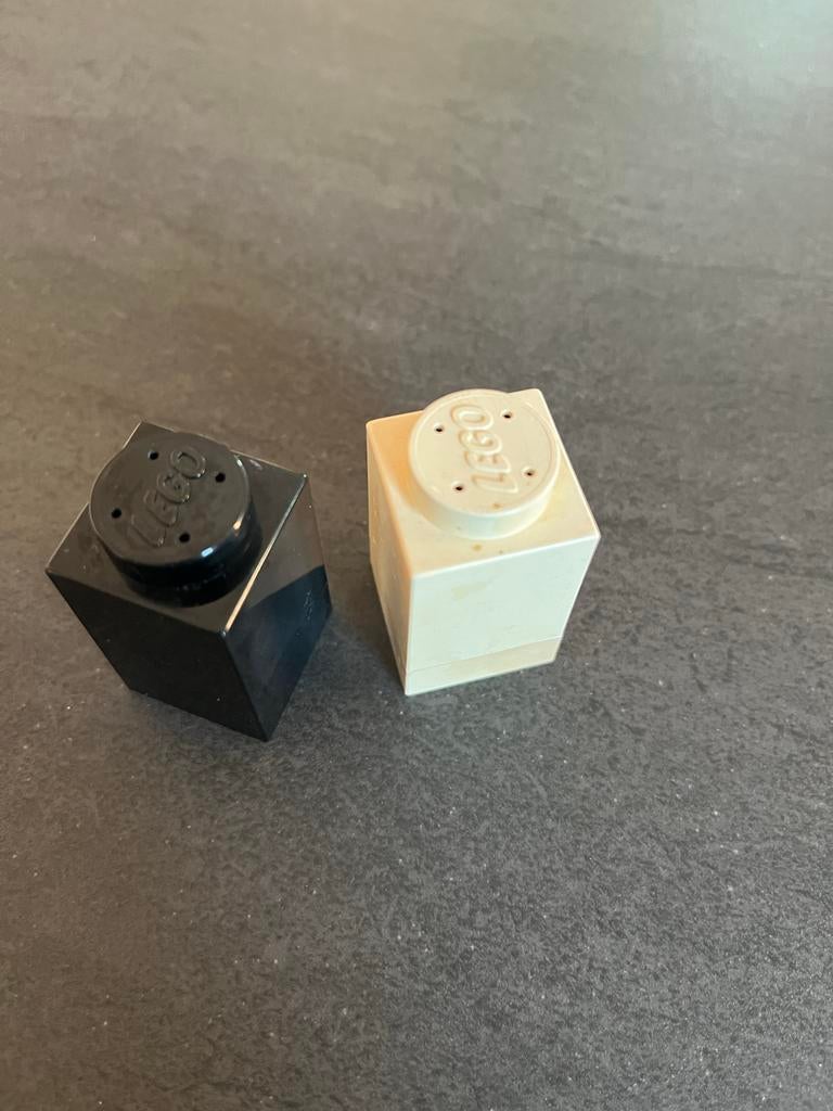 Vintage Lego Peper- en Zoutstel, Gebruikt, Overige thema's, Lego, Overige typen