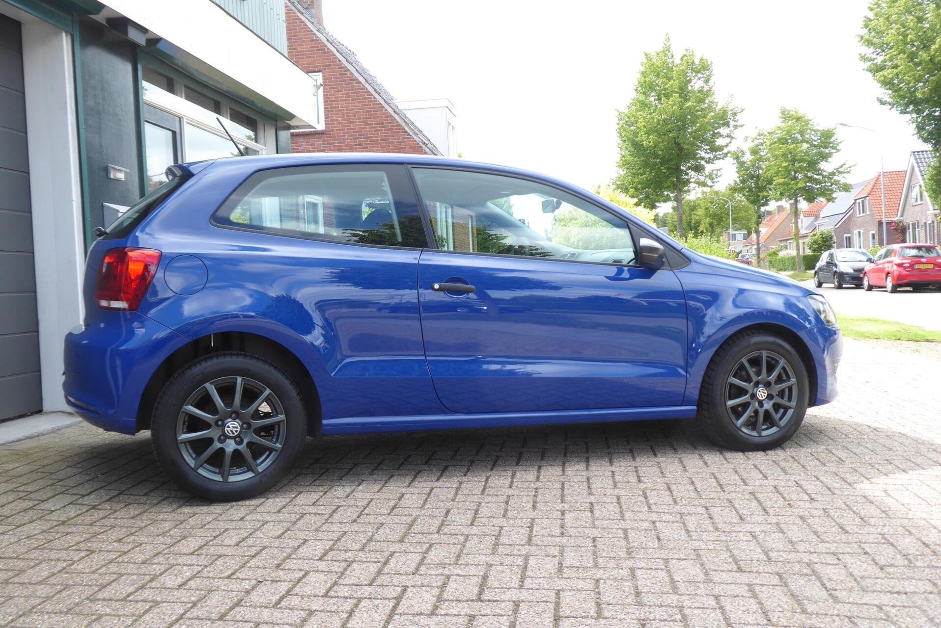 Volkswagen Polo 1.2 Easyline, 2011, 108.757 Kilometer, Auto's, Volkswagen, Voorwielaandrijving, Euro 5, Zwart, 1198 cc