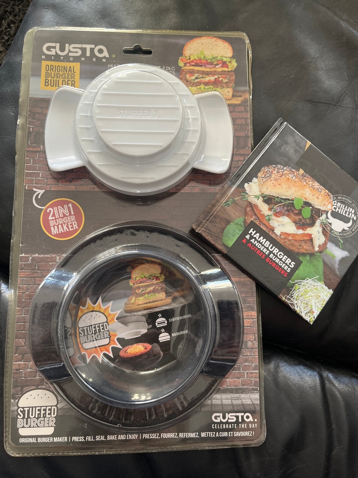 Gusta Kitchen original burger builder, Ophalen of Verzenden, Nieuw