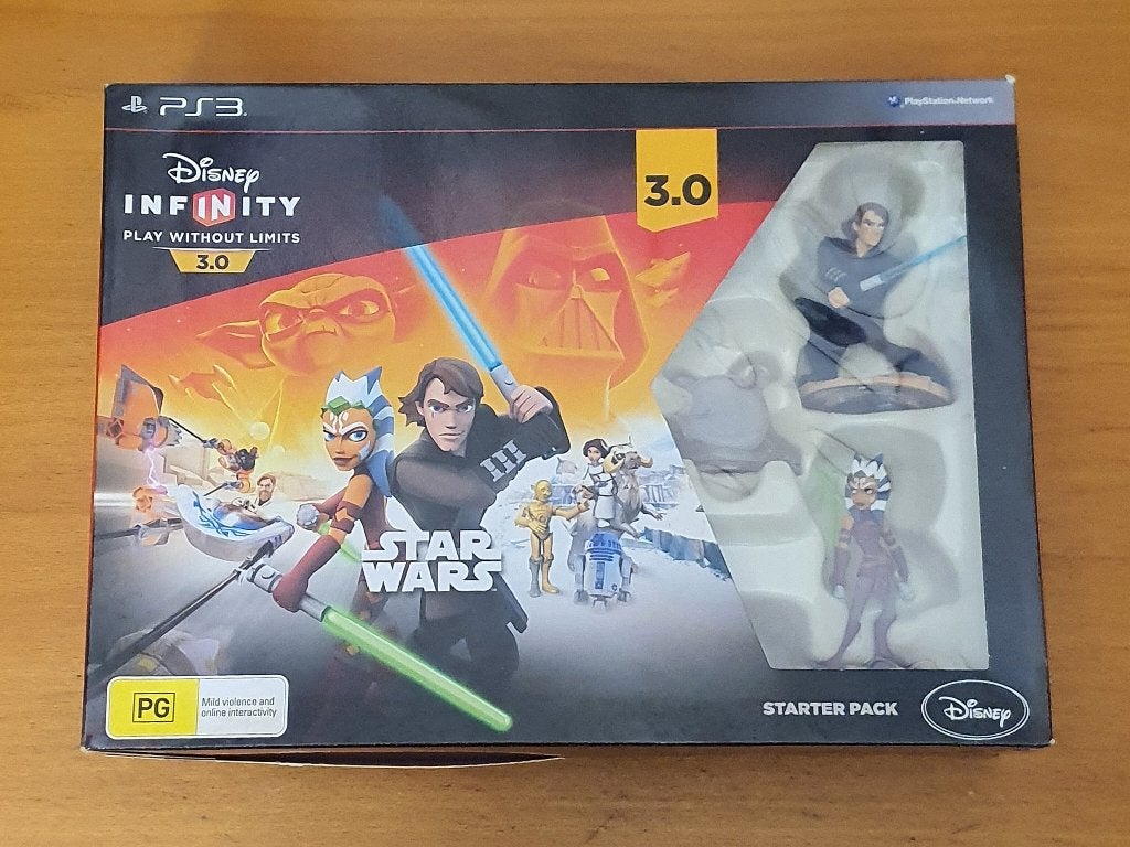 PS3 Disney Infinity 3.0 Star Wars STARTER PACK, Avontuur en Actie, 2 spelers, Ophalen of Verzenden, Zo goed als nieuw