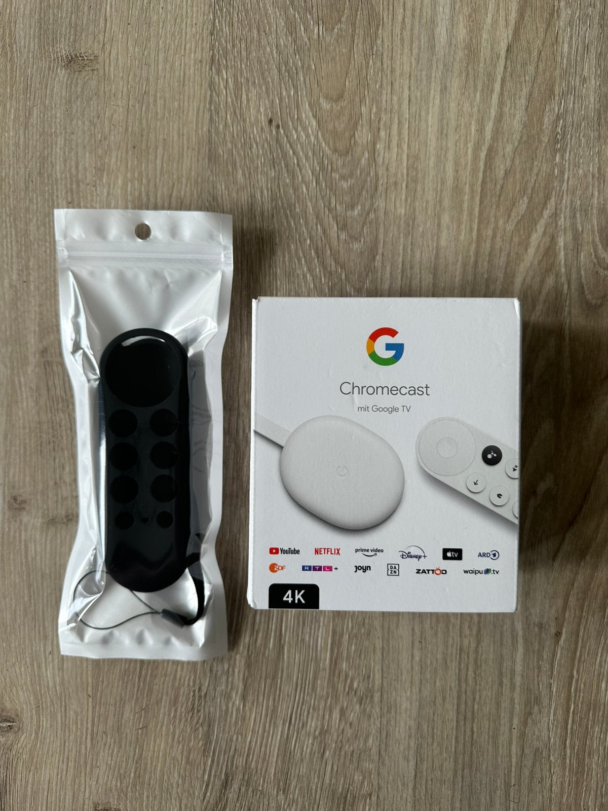 Google Chromecast 4K met Google TV, Ophalen of Verzenden, Zo goed als nieuw