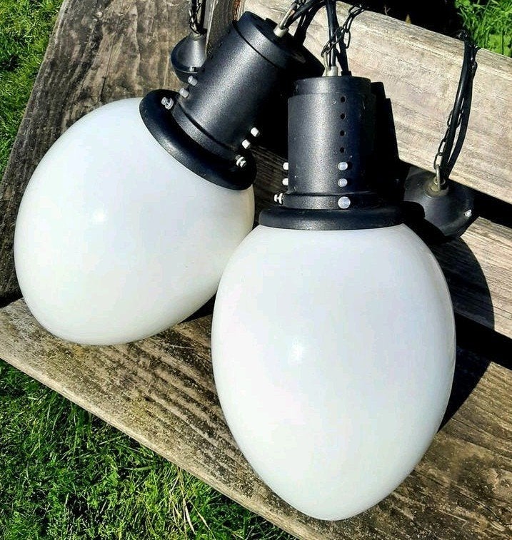 Design Hanglampen - (Schoollamp / Opaline / XXL)
Desig, Ophalen of Verzenden